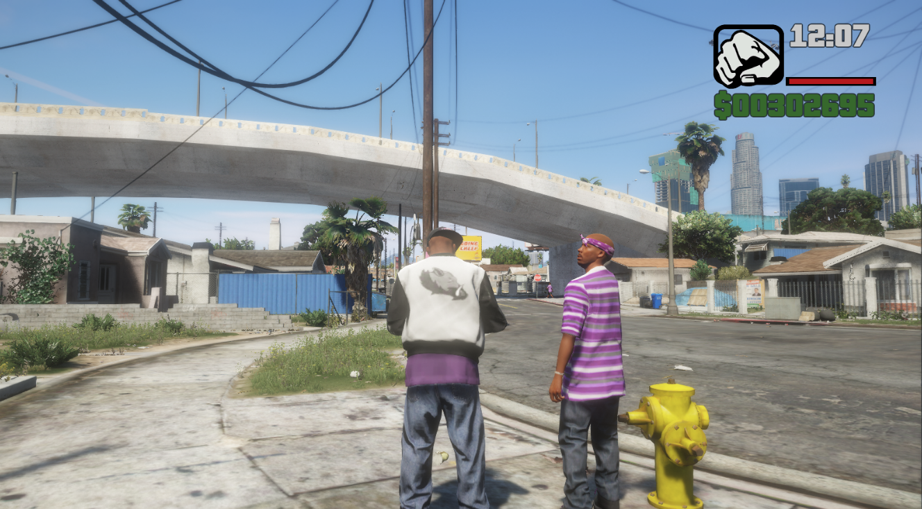 Grove Street Bridge Gta5